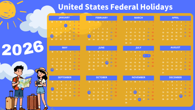 Calendar & Information of All U.S. Federal Holidays in 2026 | Trip.com