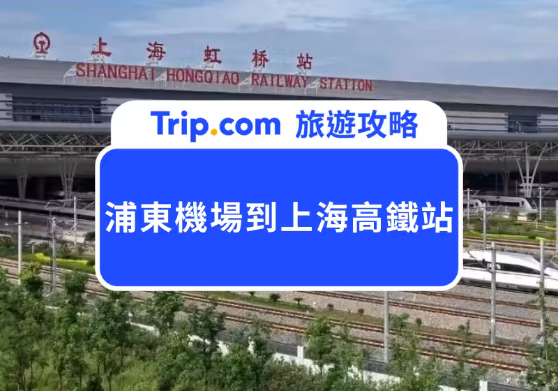 【浦東機場到上海高鐵站】兩大高鐵站轉乘、時間與費用一次看懂！地鐵、磁浮、計程車交通方式大比拼