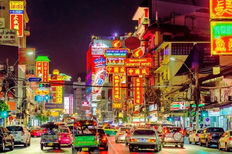 Chinatown Bangkok at Night