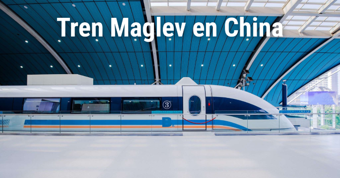 Tren Maglev en China: ruta, horarios, precios y cómo usarlo