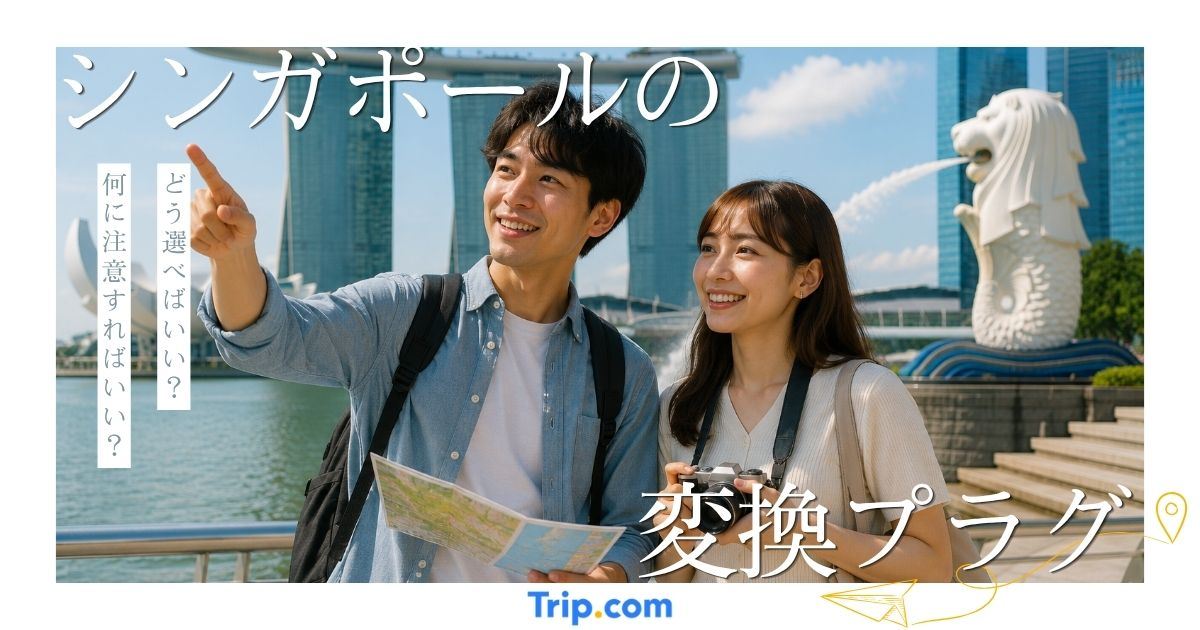 シンガポールの変換プラグはBFタイプ！プラグの選び方も解説