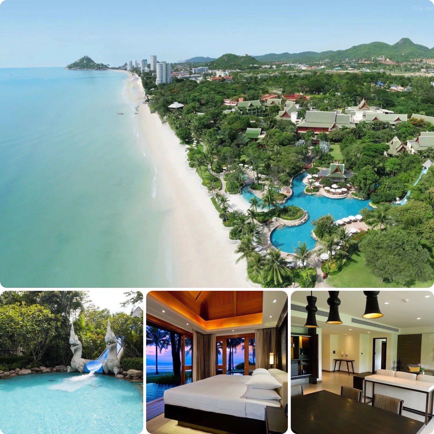 โรงแรมที่มีสวนน้ำ 