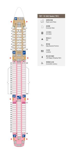 Boeing 787-10 Seat Map & Aircraft Overview