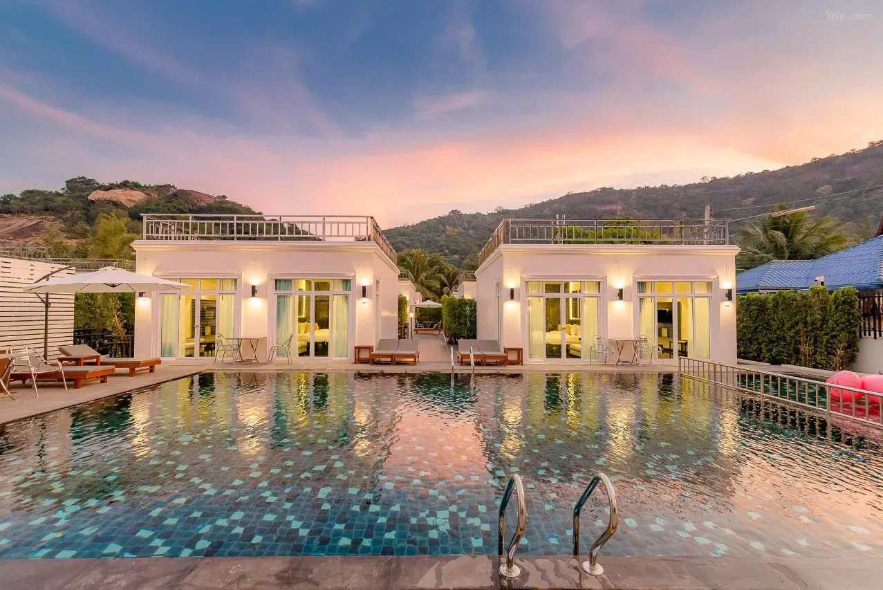 สระว่ายน้ำของโรงแรมที วิลล่า หัวหิน