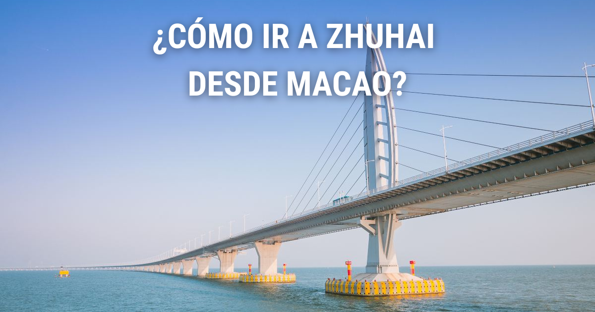 Cómo ir a Zhuhai desde Macao en 2026