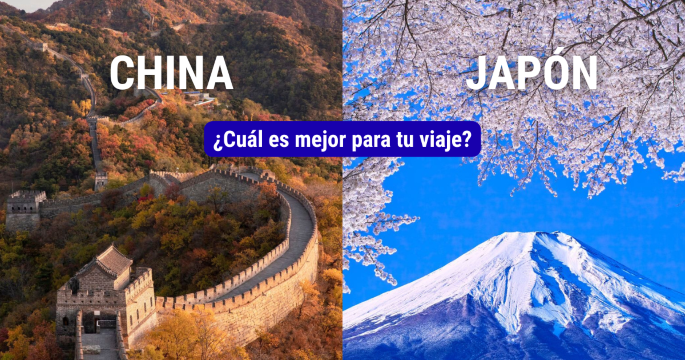 China o Japón: comparativa completa