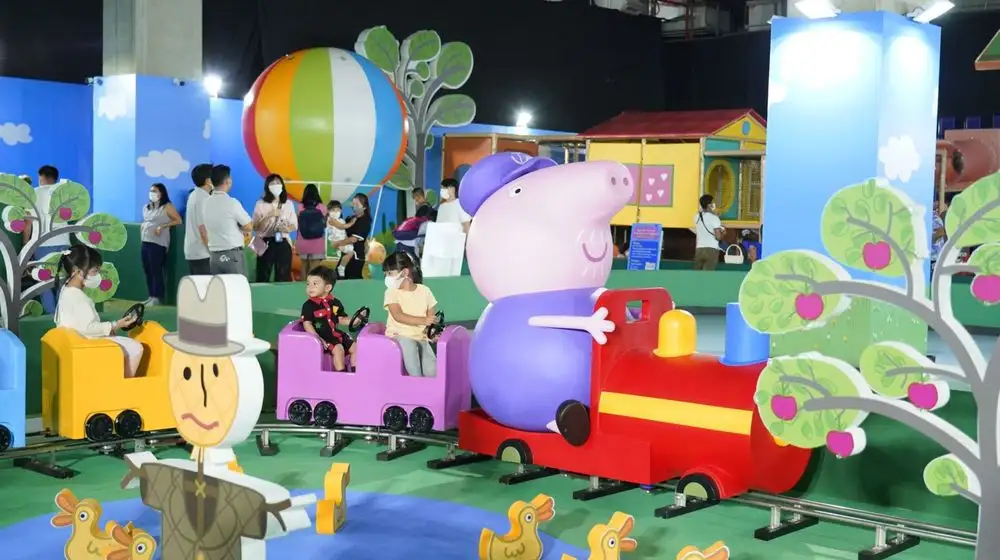 Peppa Pig Bangkok Pop-Up Playground- Train
