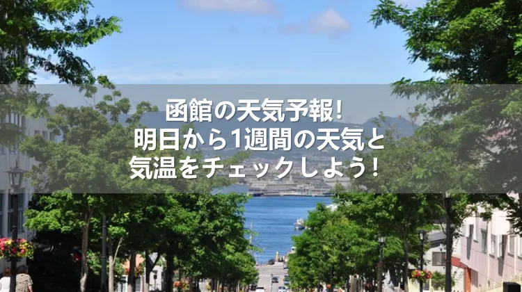 函館 天気