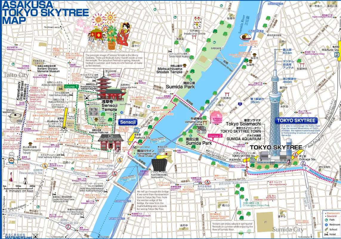 Peta Tokyo Skytree