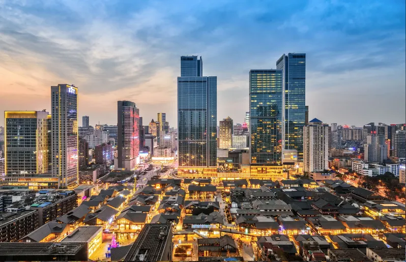 Chengdu City Center (Wuhou, Jinjiang, and Qingyang Districts)