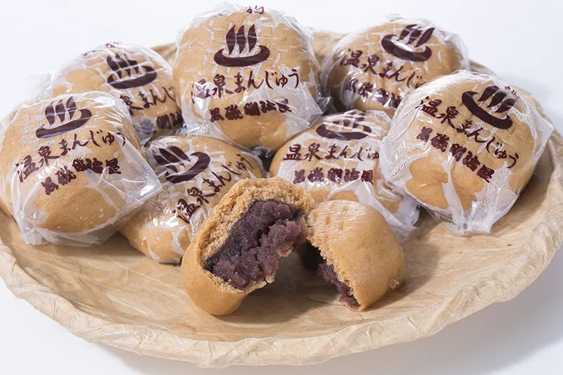 御菓子司処 明治屋「温泉まんじゅう」