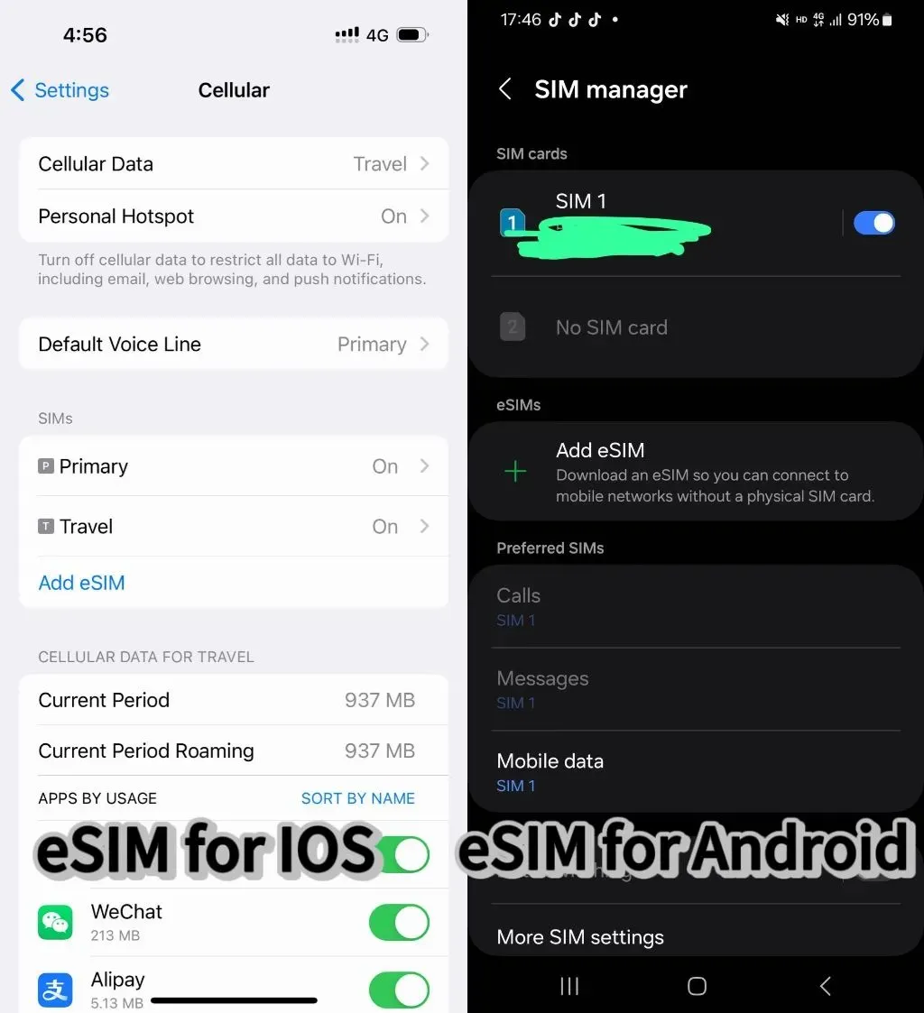 How to Active UK eSIM