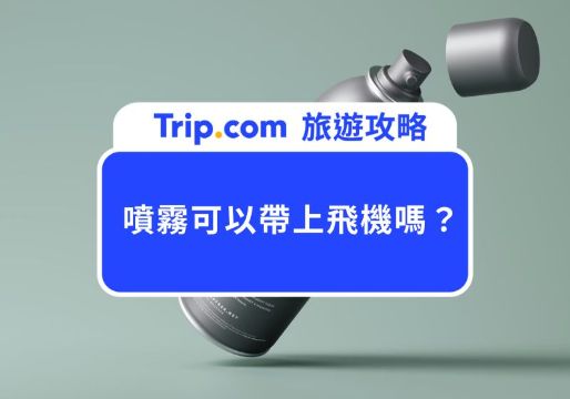 噴霧可以帶上飛機嗎？髮膠可以帶出國嗎？噴霧類問題一次回答！ | Trip.com