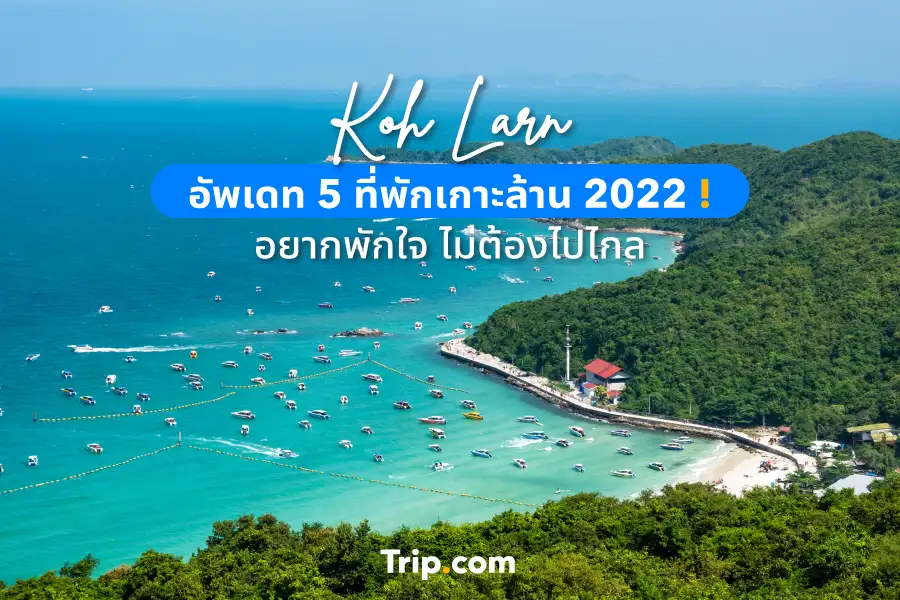 อัพเดท 5 ที่พักเกาะล้าน 2022! อยากพักใจ ไม่ต้องไปไกล