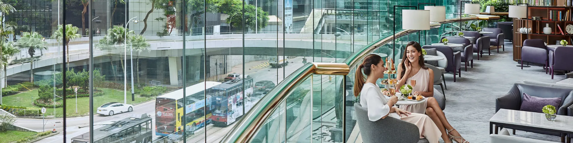 香港JW萬豪酒店大廳