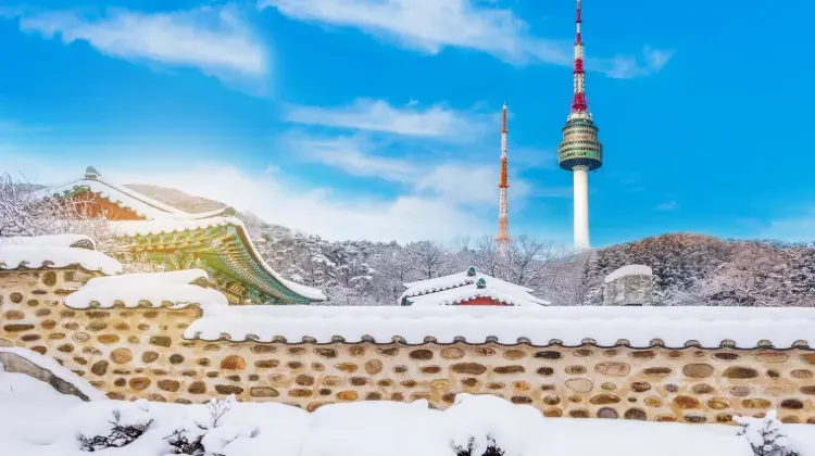 韓国の2月の気温は寒い！