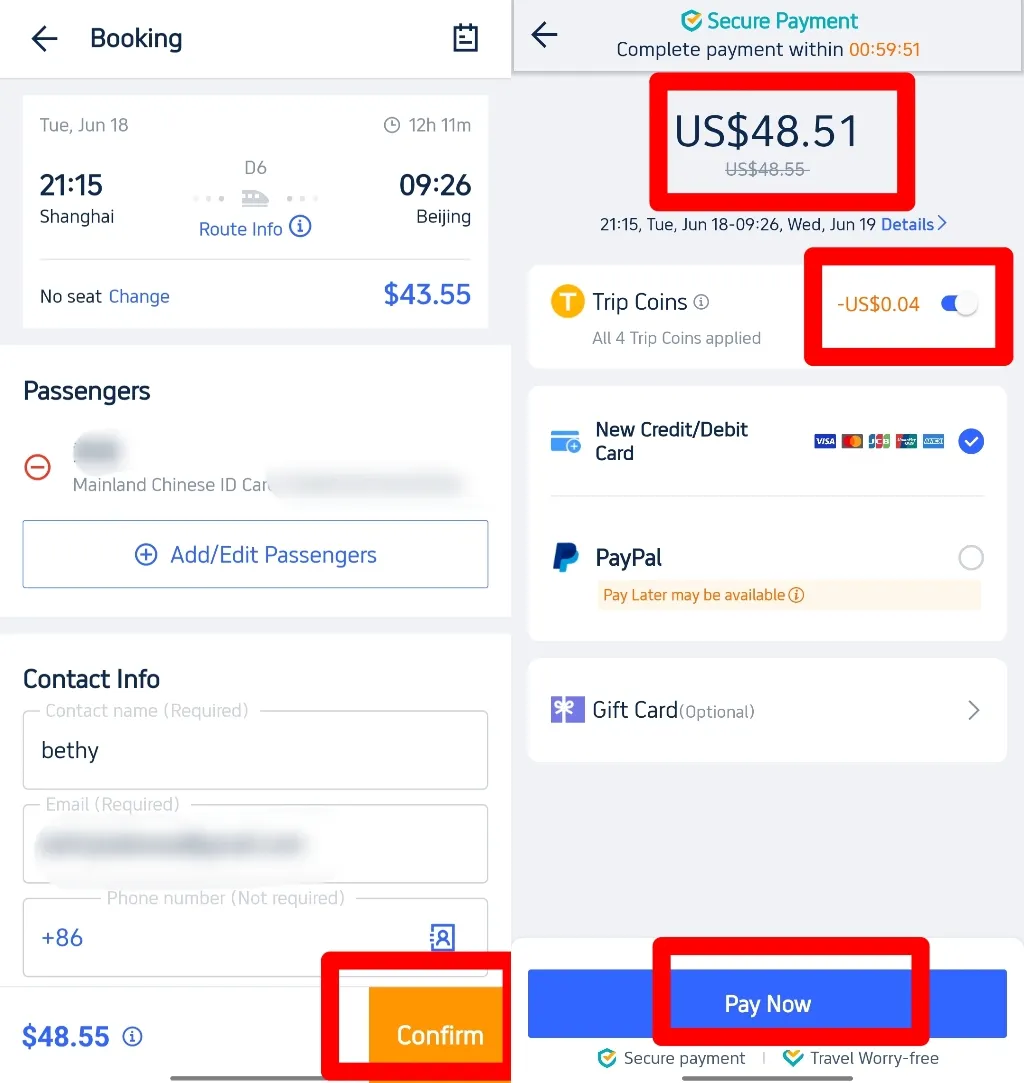 How to Use Trip Coins