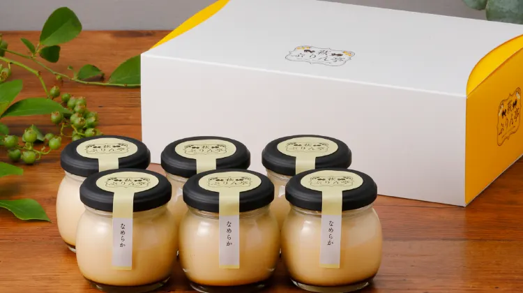 萩ぷりん亭「なめらかプリン」