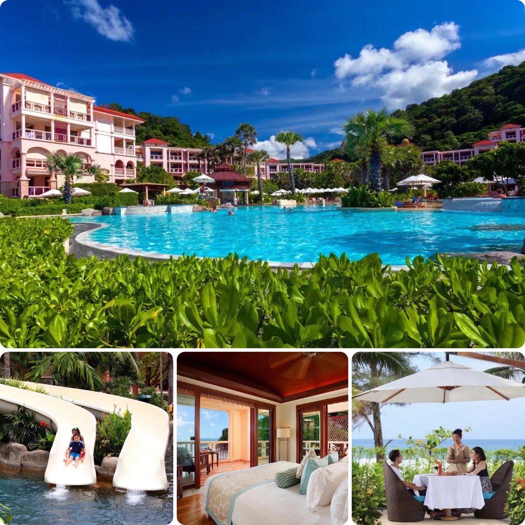 โรงแรมที่มีสวนน้ำ 