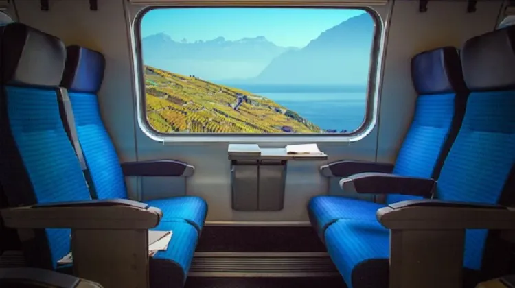 Switzerland Train Seat Types: First Class vs. Second Class
