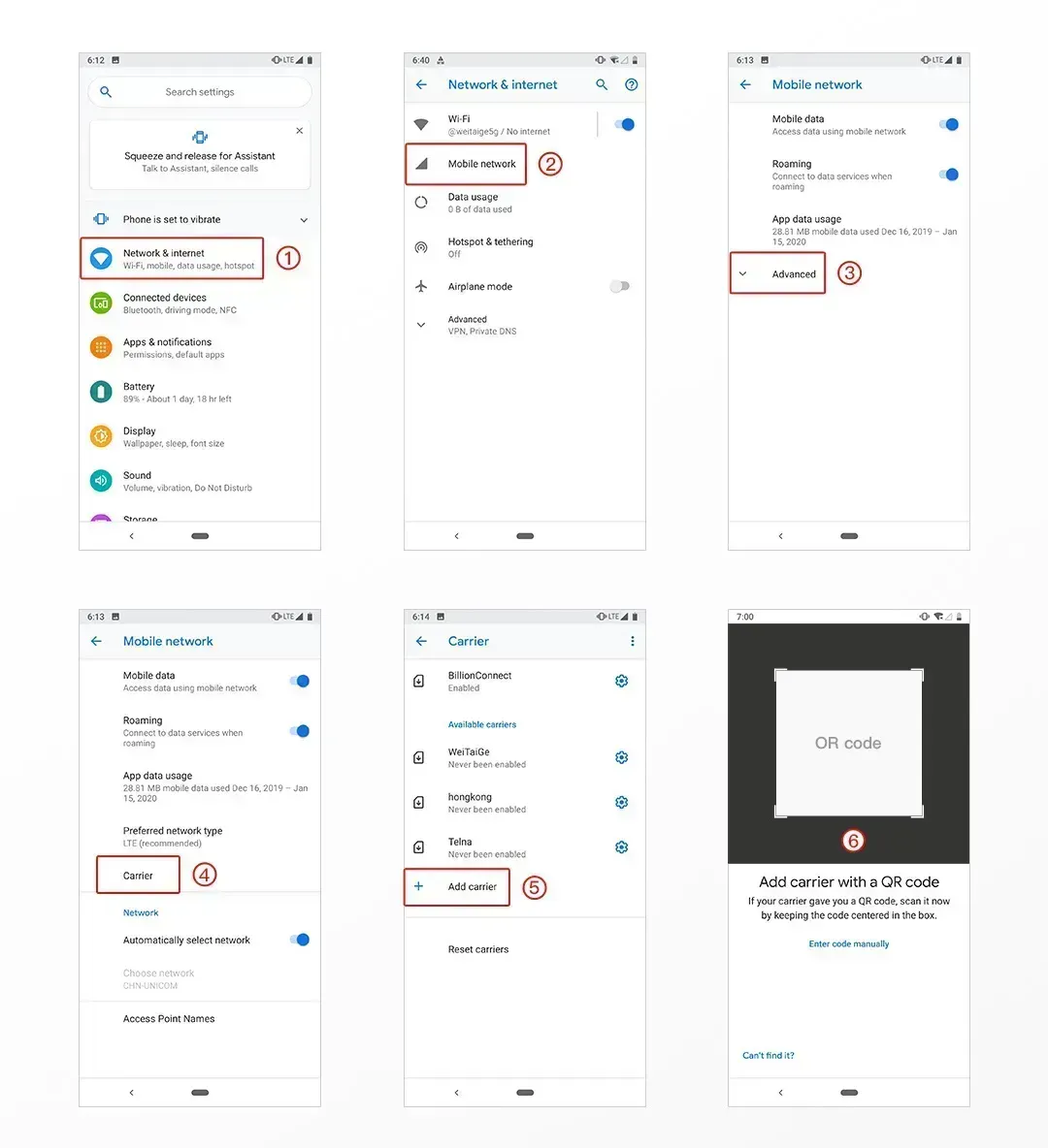 eSIMを対応デバイスに追加する