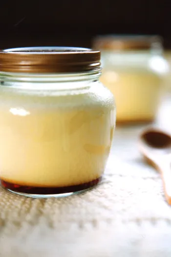 大仏プリン「まほろば大仏プリン」