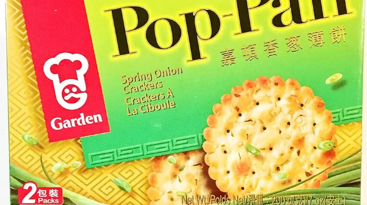 嘉頓 Pop-Pan／ガーデン ネギ風味クラッカー