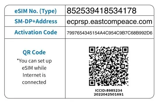 How to Set Up and Use USA eSIM STEP4: Install eSIM