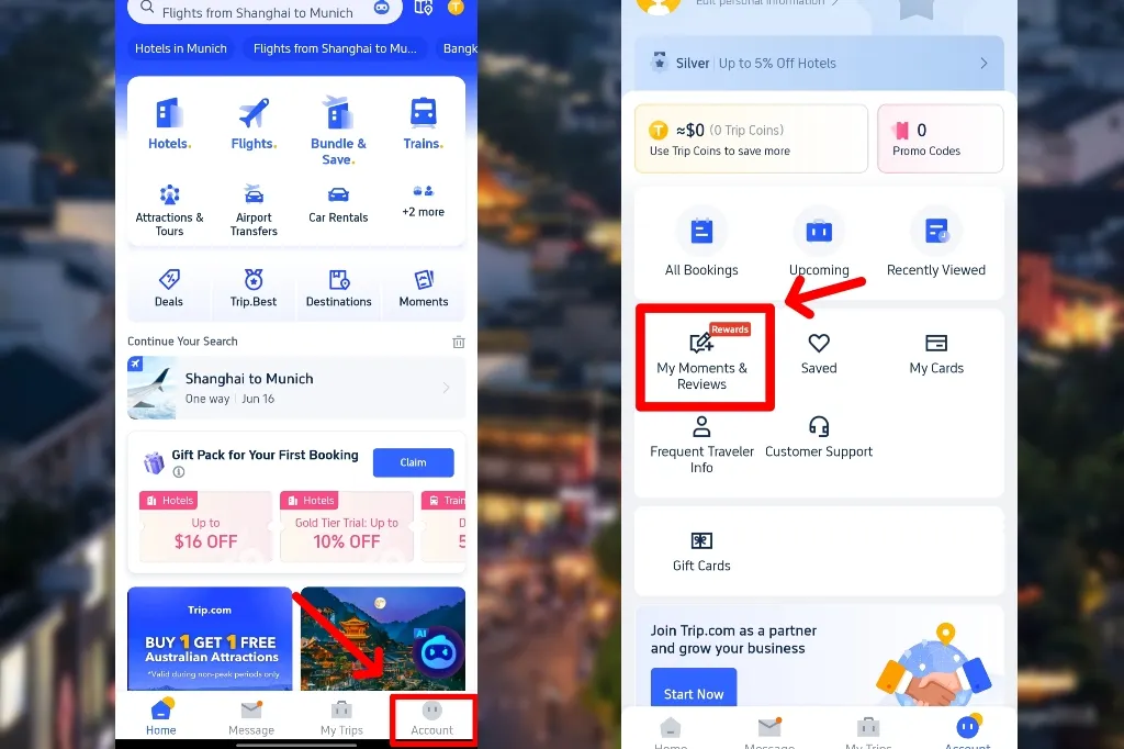 How to Write Trip.com Reviews