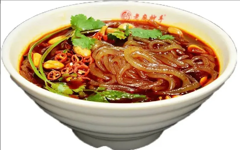 Hot and Sour Noodles (酸辣粉)