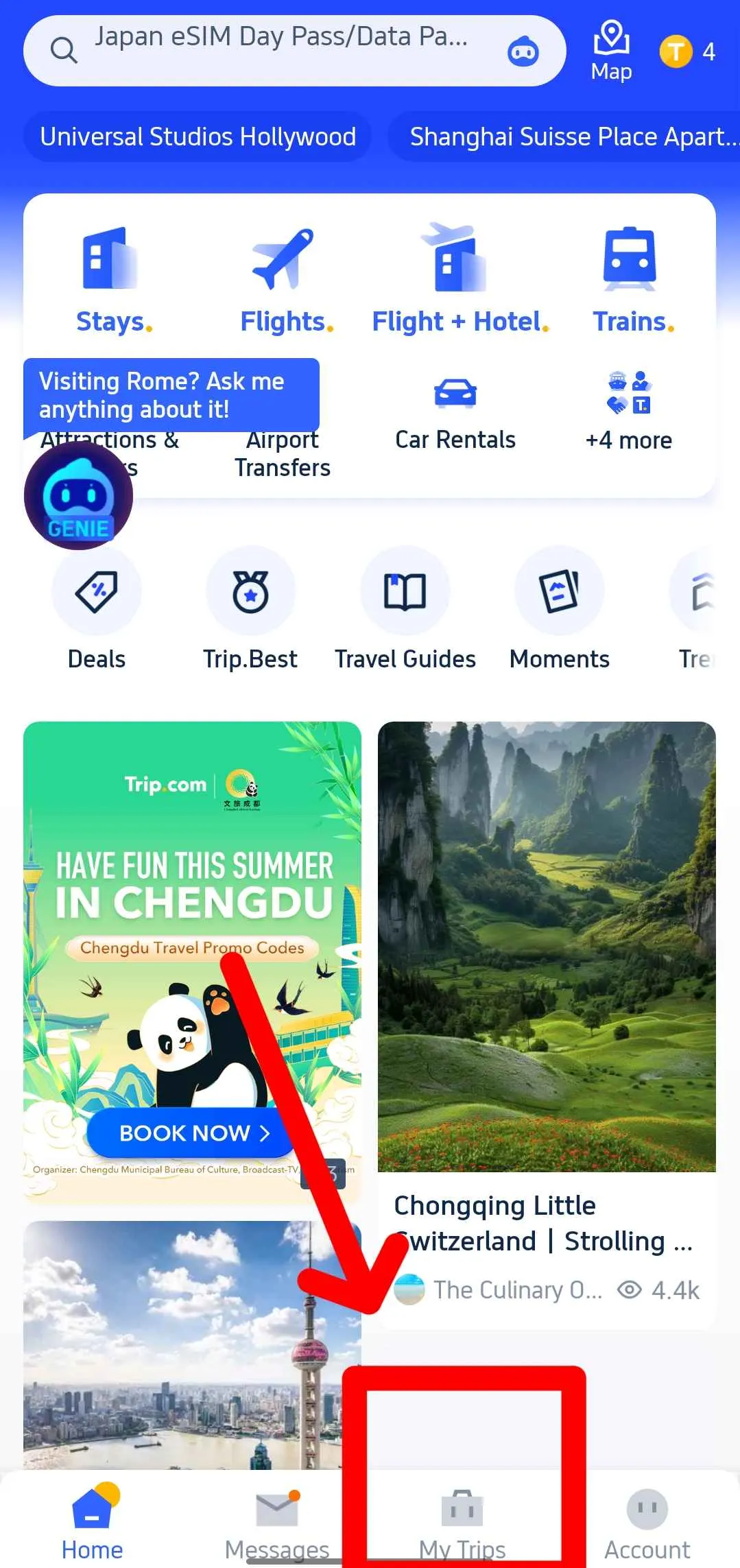 How to Get Trip.com E-Receipt