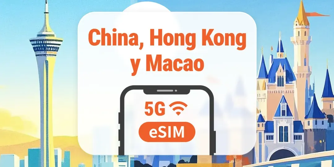 eSIM Hong Kong desde 0,71 € al día
