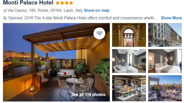Monti Palace Hotel