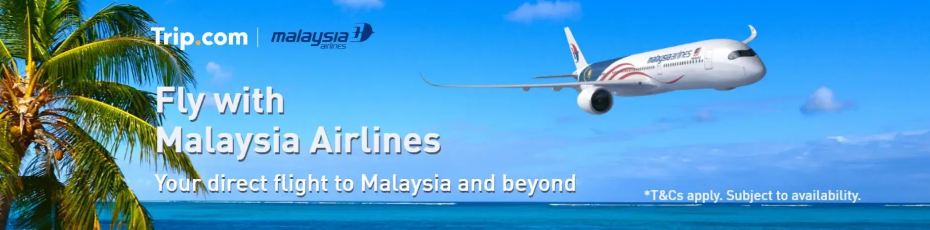 Trip.com Promo Code UK: Fly with Malaysia Airlines