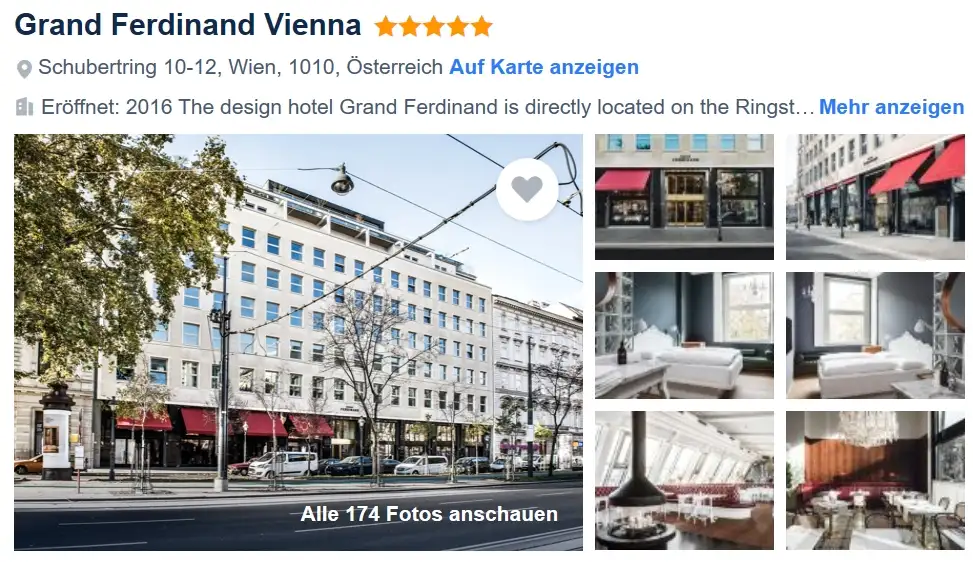 Grand Ferdinand Vienna