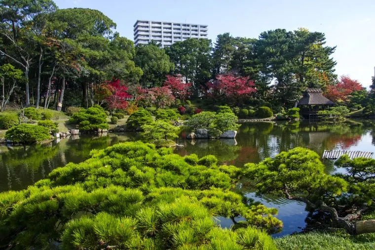 廣島氣溫 - 縮景園