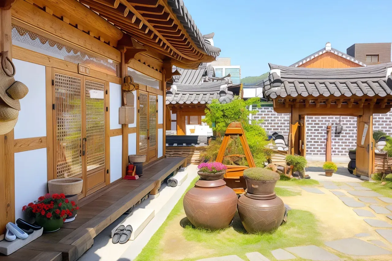 전주 한옥마을 숙소-더머뭄
