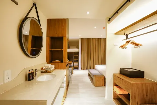 ห้องแฟมิลี่(ผู้ใหญ่ 2 คน + เด็ก 2 คน)