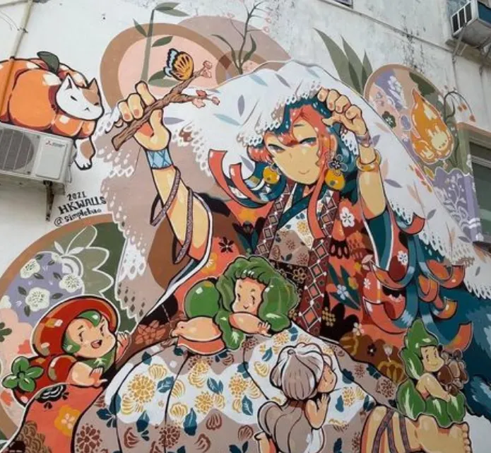 西貢好去處 – 西貢市中心壁畫街