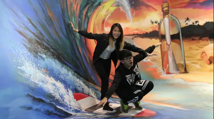Capture unbelievable shots at the 4D Trick Art Museum