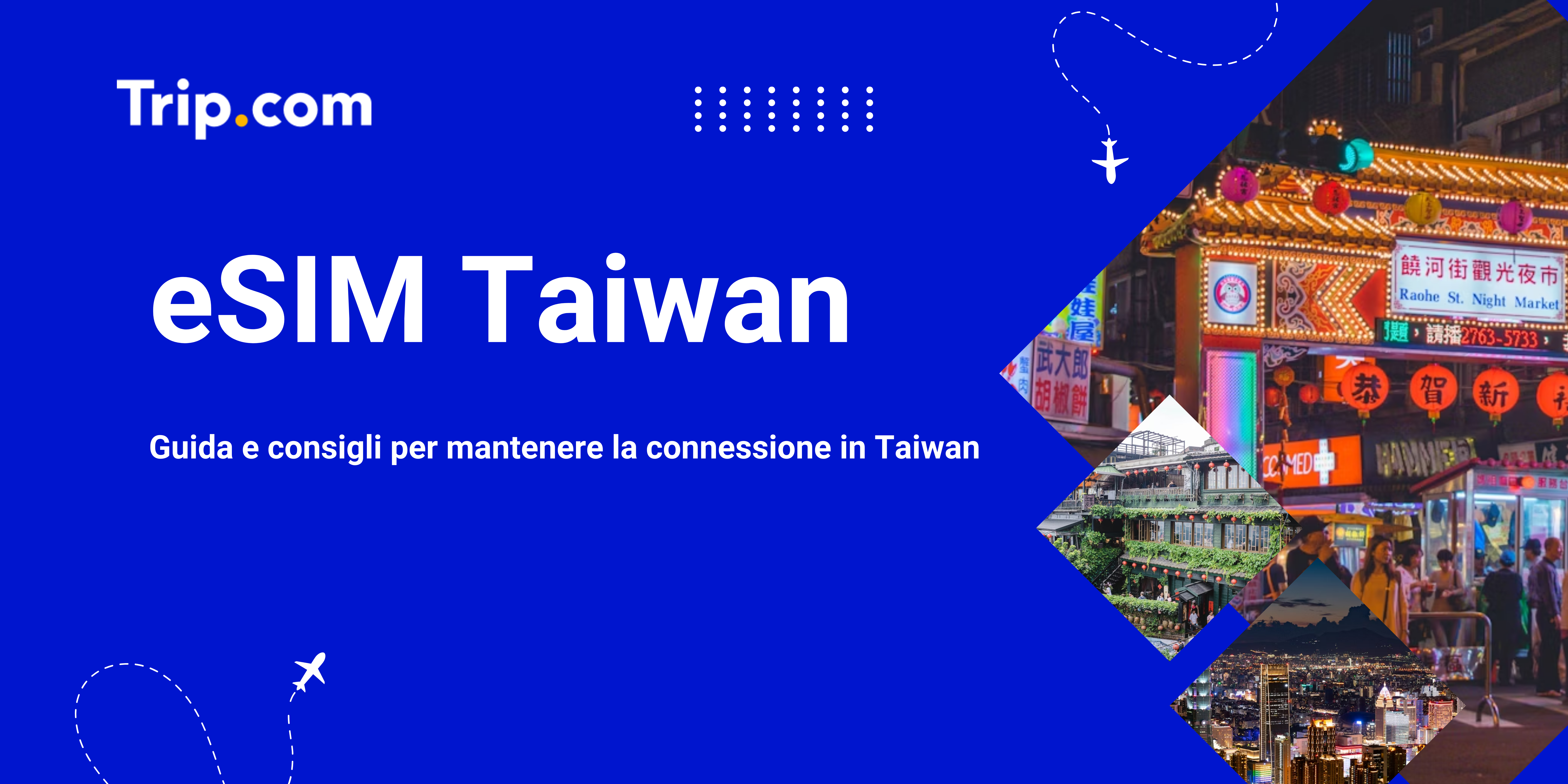 La migliore eSIM per Taiwan da 0,13 €