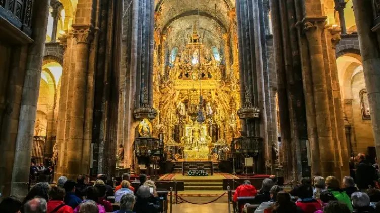 サンティアゴ・デ・コンポステーラの大聖堂