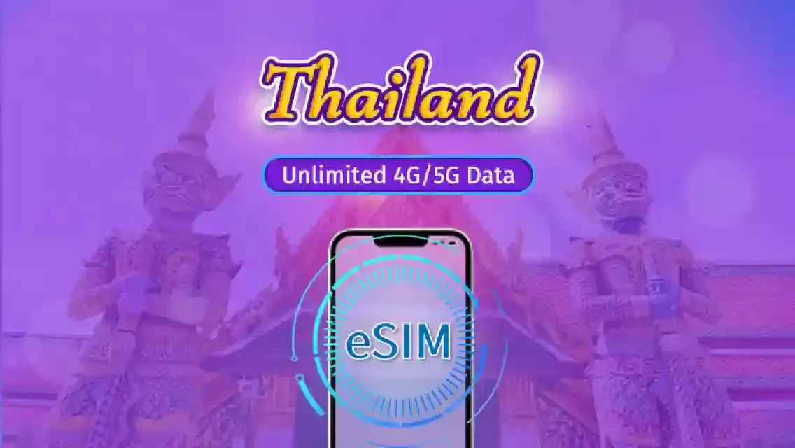 プーケットでのアプリ利用はeSIMでさくさく！