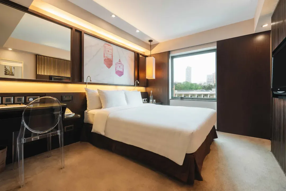 佐敦美食-逸·雅大床房”景觀開揚