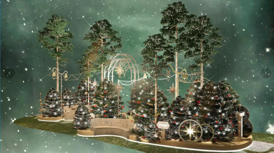 聖誕燈飾 - 元朗 YOHO MALL