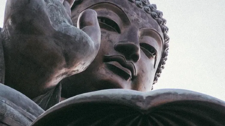 The Big Buddha on Lantau Island