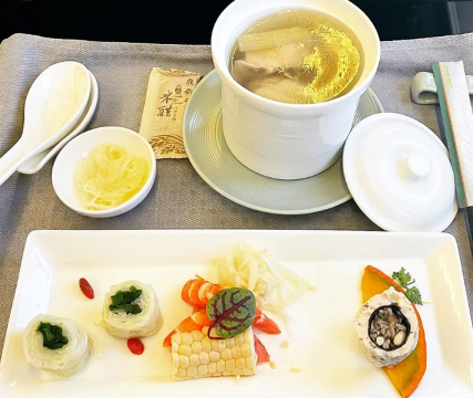 エバー航空の機内食で台湾グルメを楽しもう