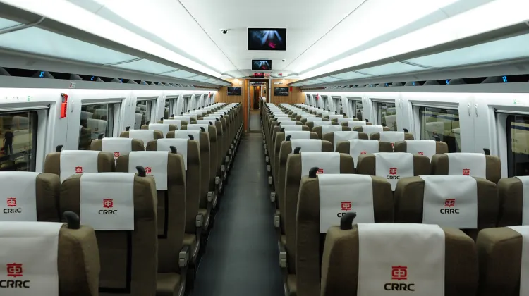 中国高速鉄道の二等席