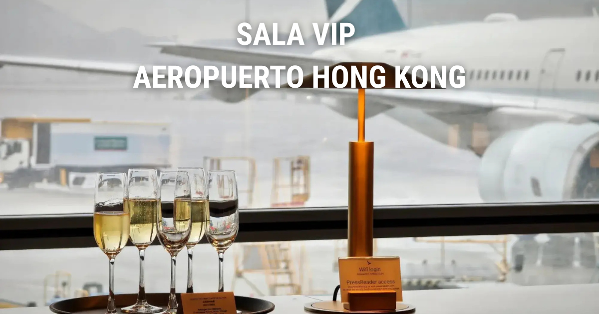 Sala VIP en aeropuerto de Hong Kong: acceso y ubicación