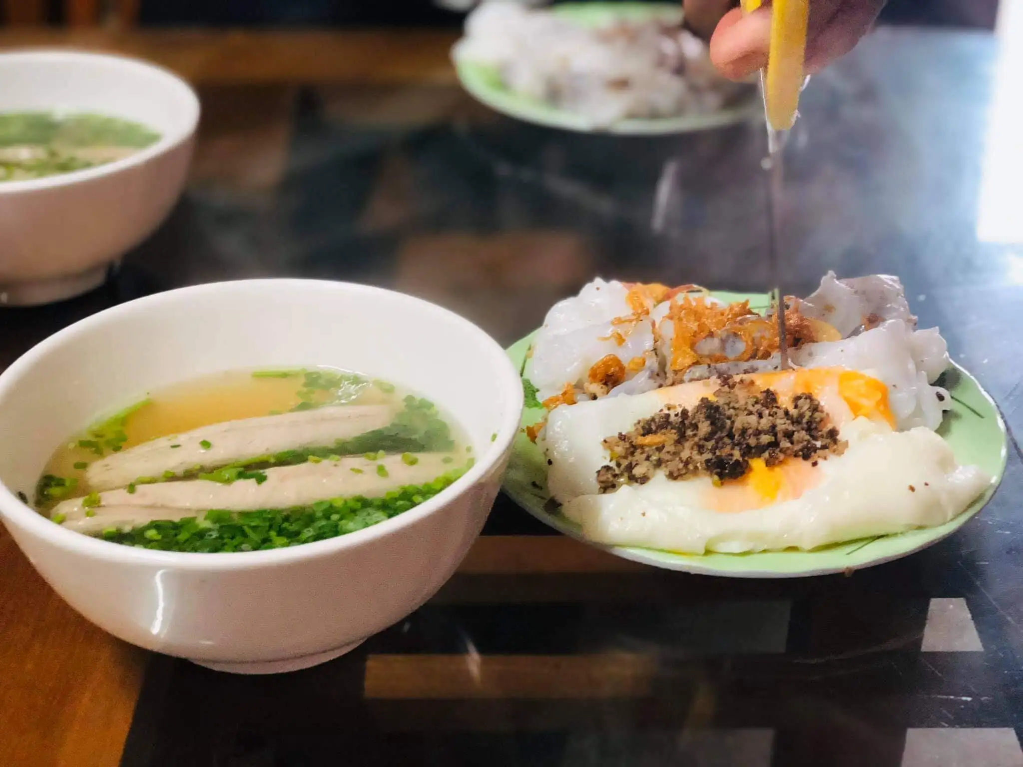 du lịch hà giang bánh cuốn trứng